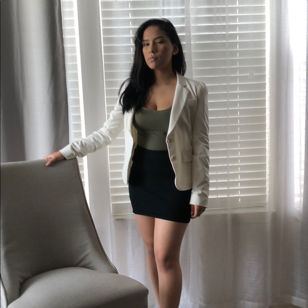 White NY&C blazer